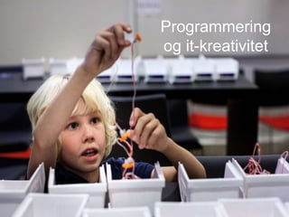 Programmering
og it-kreativitet
 