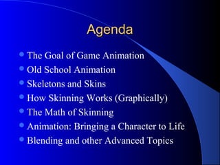 Animation in video games | PPT