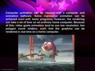Computer Animated Samples Animation | PPTX