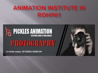 Animation institute in Rohini1
