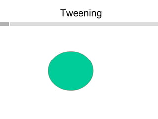 Tweening
 
