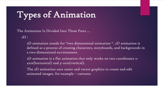 Explain Animation & Types Of Animation In Computer Graphics