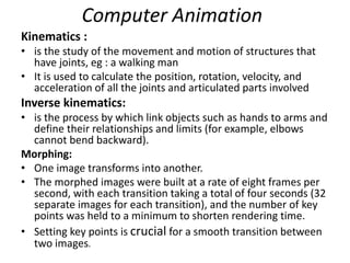 Multimedia Animation, Introduction, History, Types | PPTX