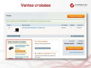 Ventes croisées
 