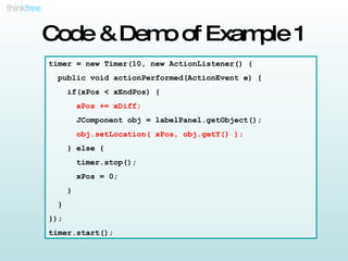 Animation in Java | PPT