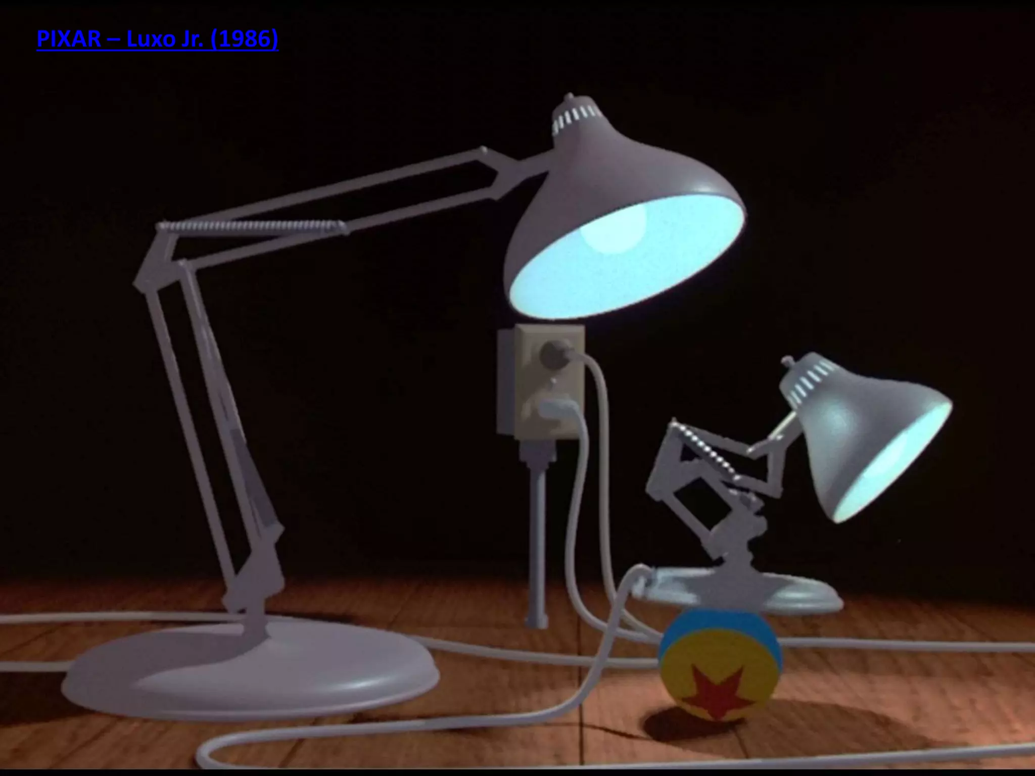 PIXAR – Luxo Jr. (1986)
 