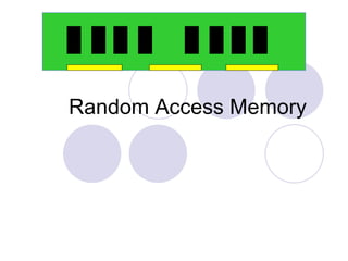 Random Access Memory  
