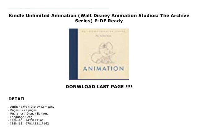 Kindle Unlimited Animation Walt Disney Animation Studios The Arch