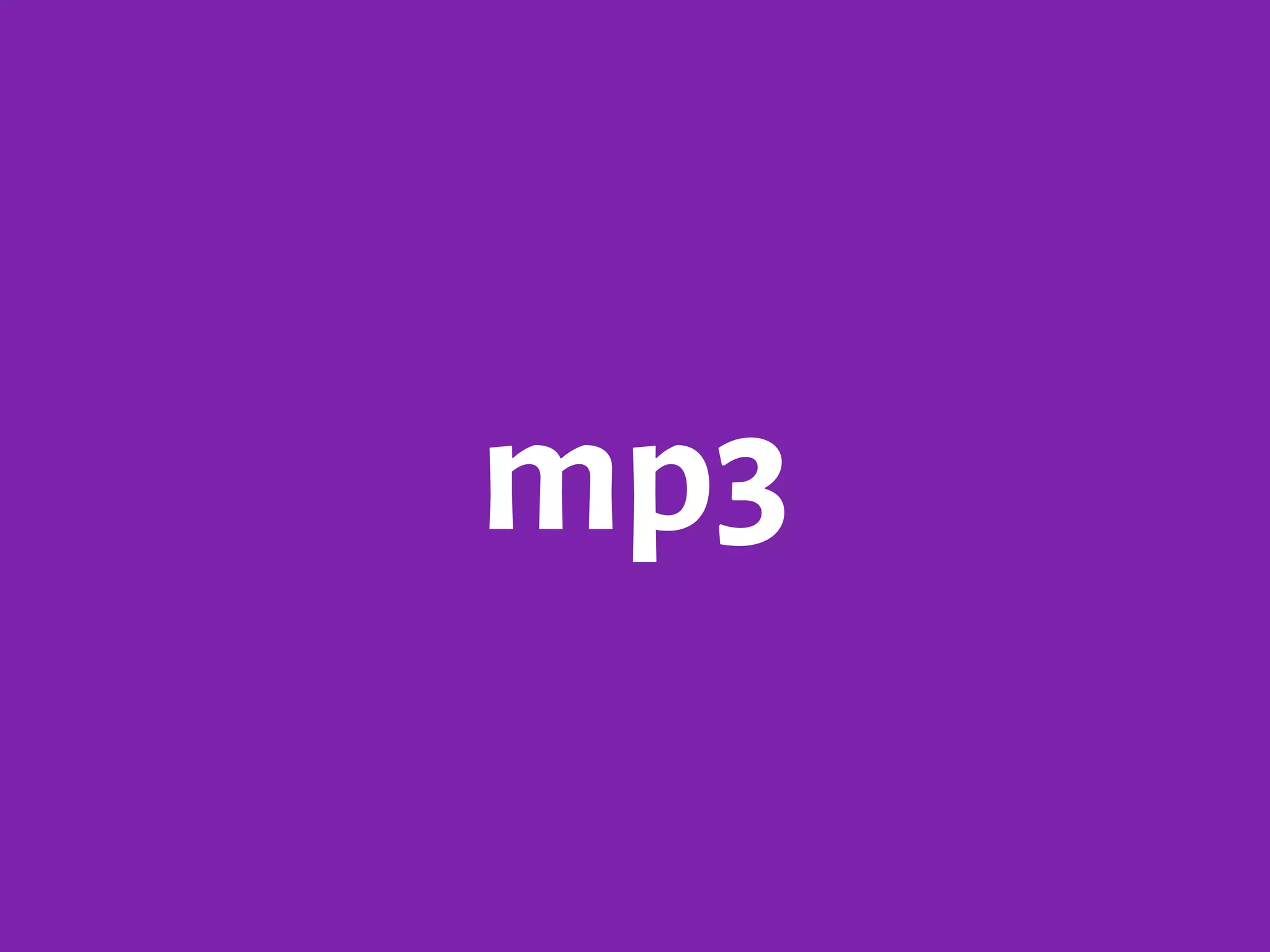 mp3
 