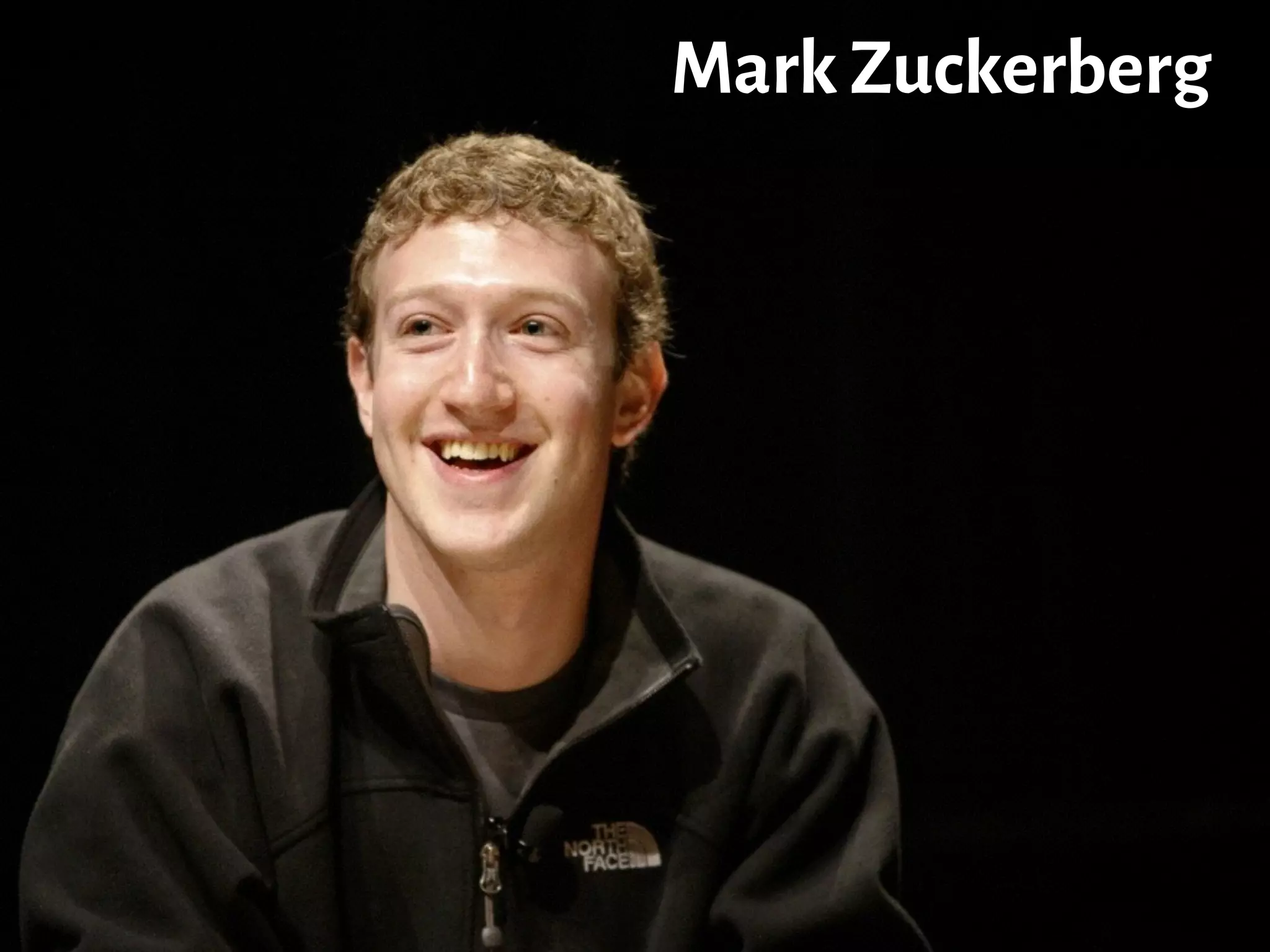 Mark Zuckerberg
 