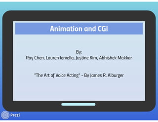 Voice Acting Animation