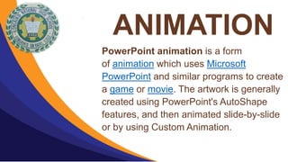 ANIMATION AND 