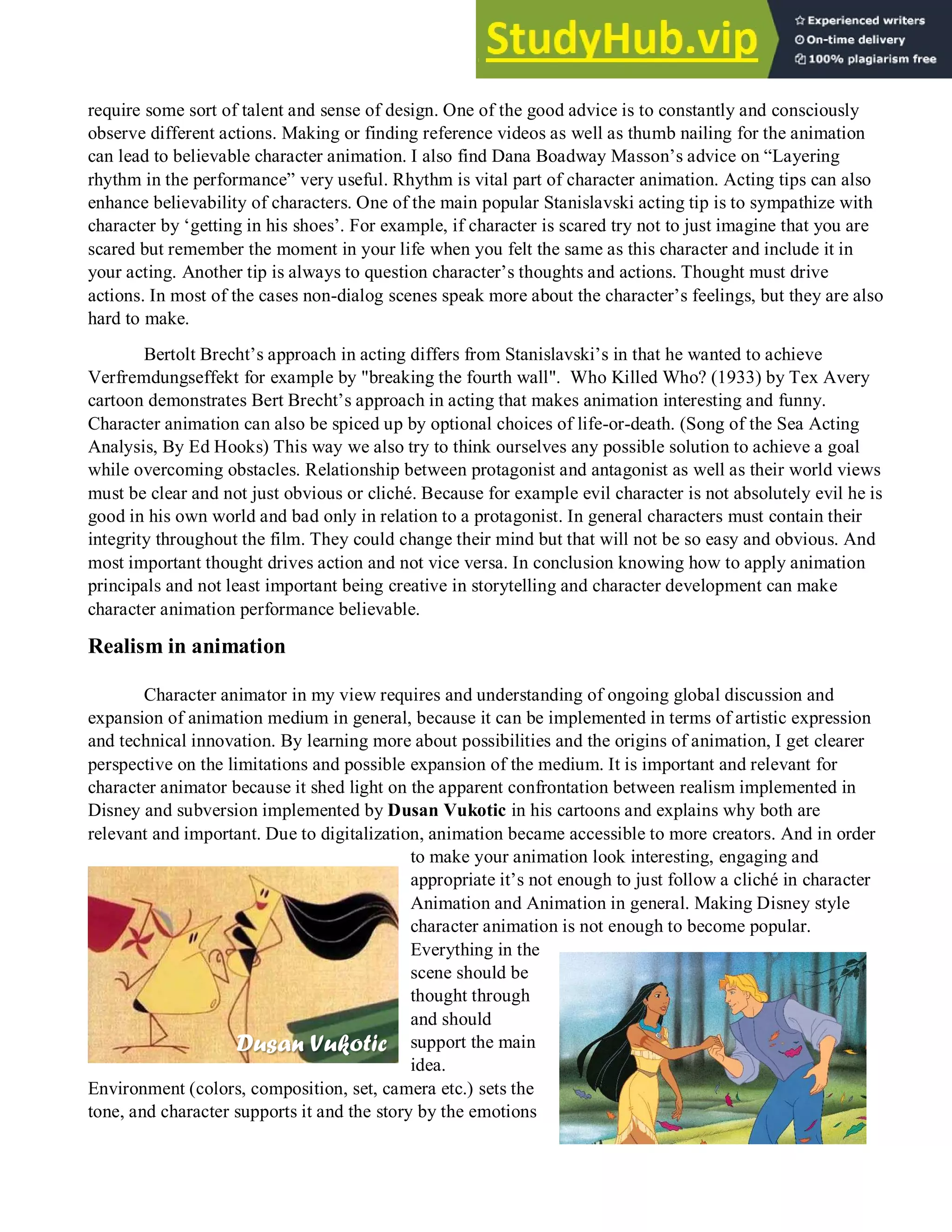 Animation And Sound | PDF | Music Video | Genres