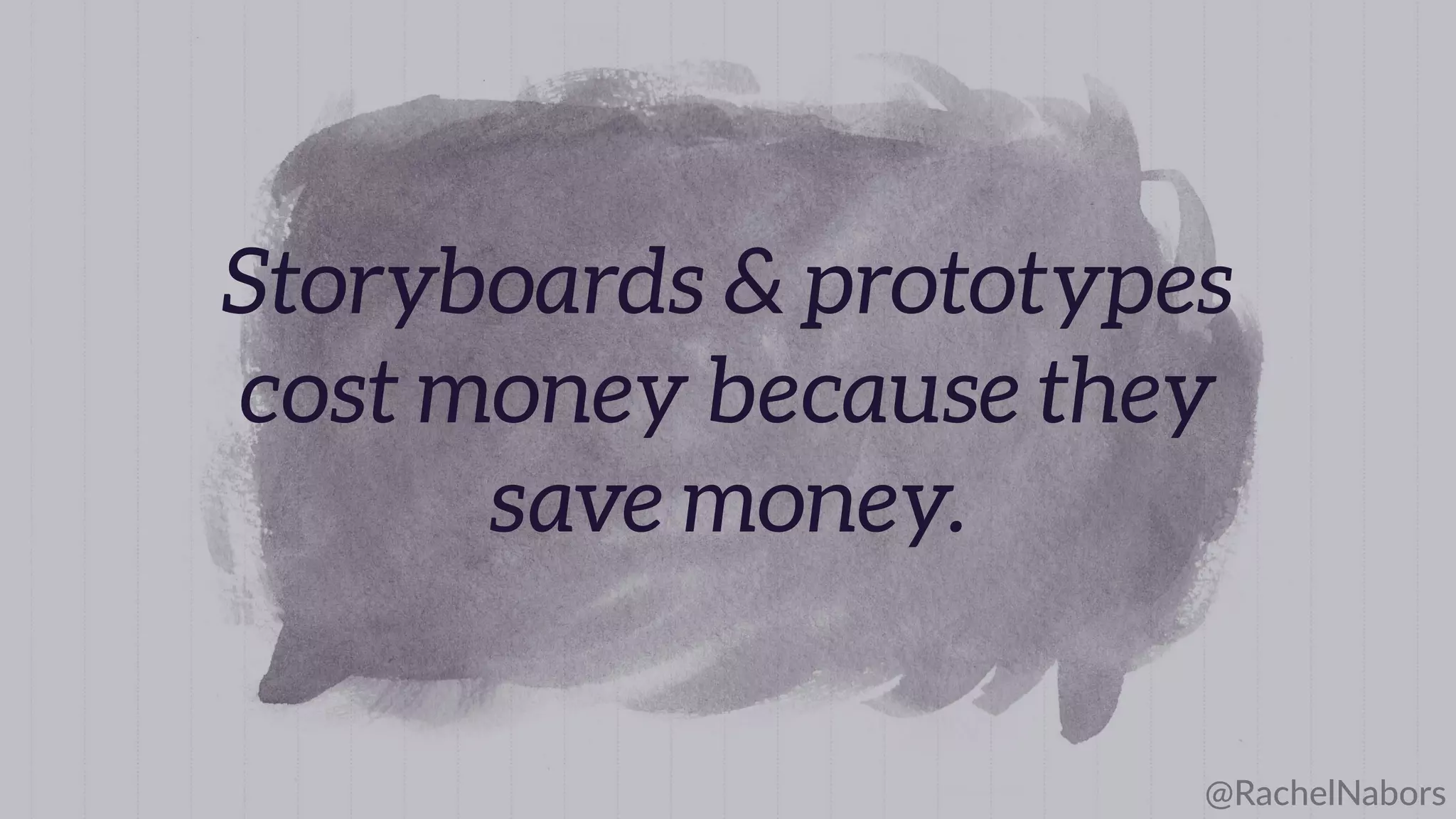 • Causality
• Feedback
• Loca;on
• Progression
• Transi;on
• Physics
Does the anima;on reinforce at least two of these?
 
