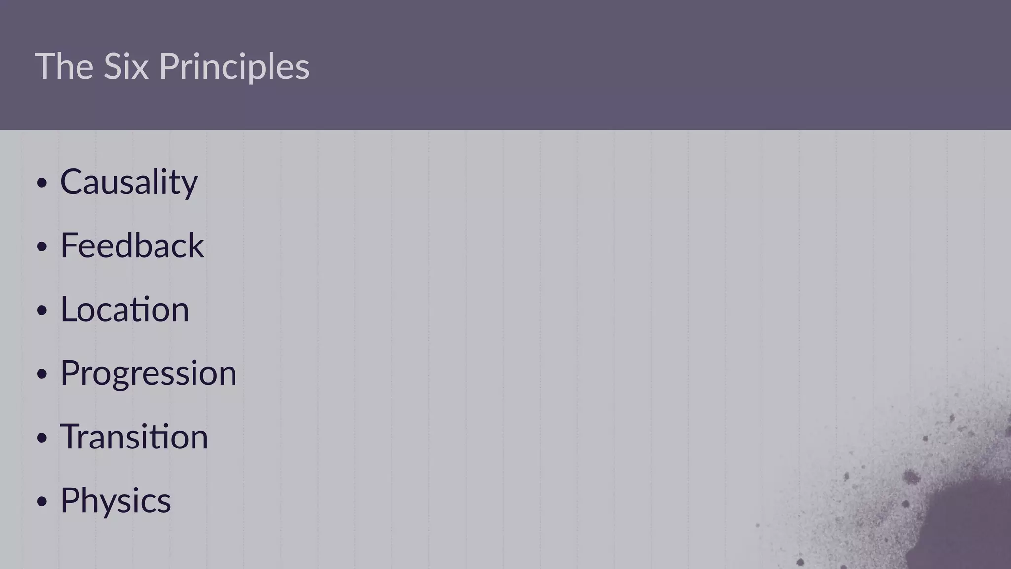 and @RachelNabors
How to Not Set Everything on Fire
with Motion &
Animation
and @RachelNabors
How to Not Set Everything on Fire
 