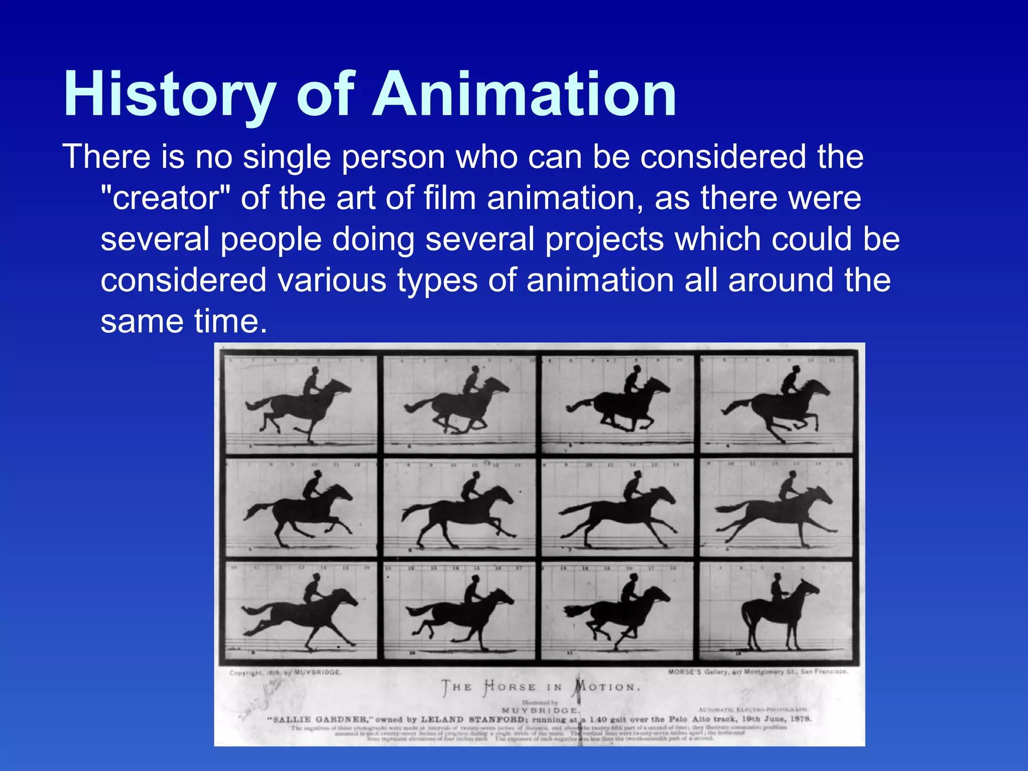History and Process of Animation | PPT