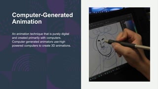 Animation introduction and Materials use in Animation | PPT