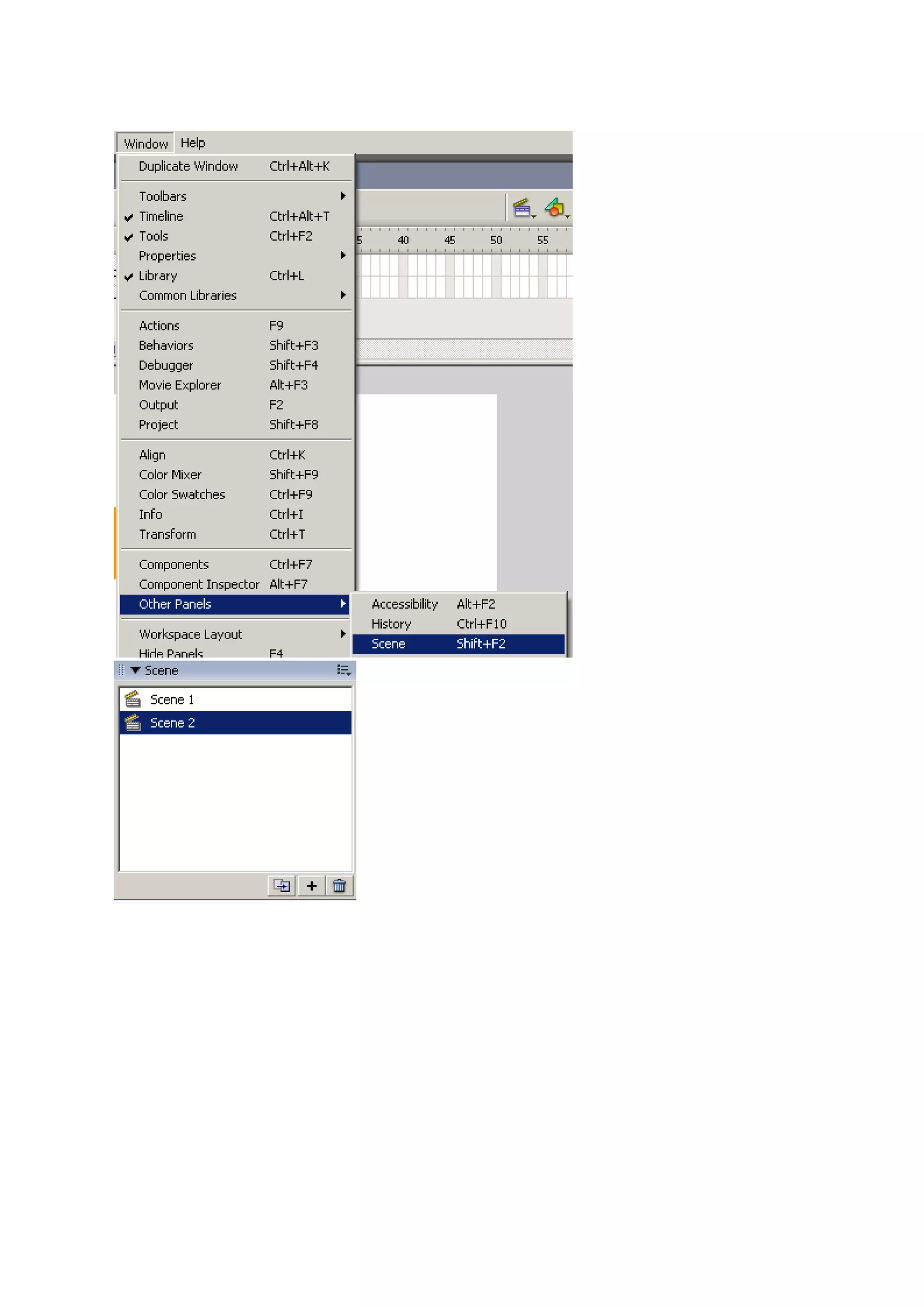 วิธีการทำ Animation ต่างๆ ด้วยโปรเเกรม flash cs3