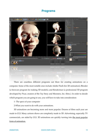 Animation - by David Enri | PDF