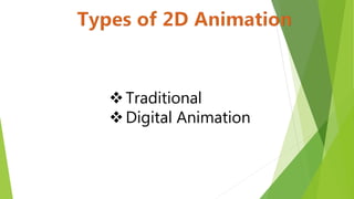 Traditional
Digital Animation
 