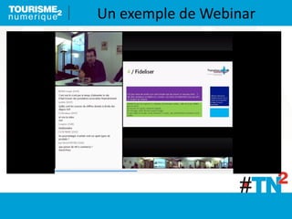 Un exemple de Webinar
 
