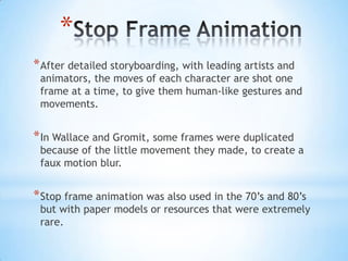 Animation research x | PPTX