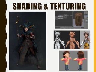 SHADING & TEXTURING
 