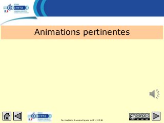 Formations bureautiques ANFH 2016
Animations pertinentes
 