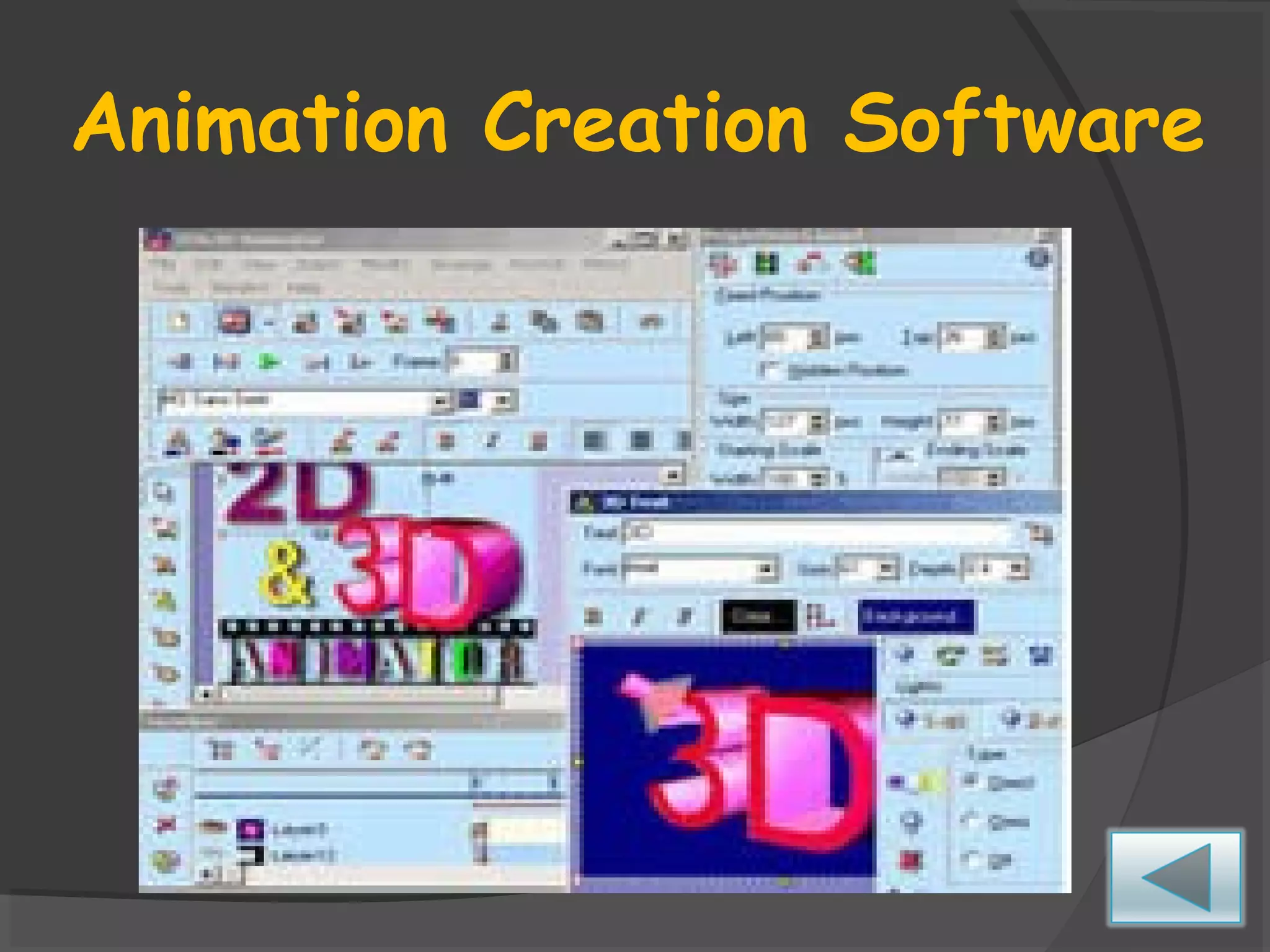 Animation Creation Software