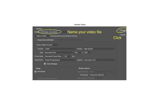 Animation step by step instruction | PPT