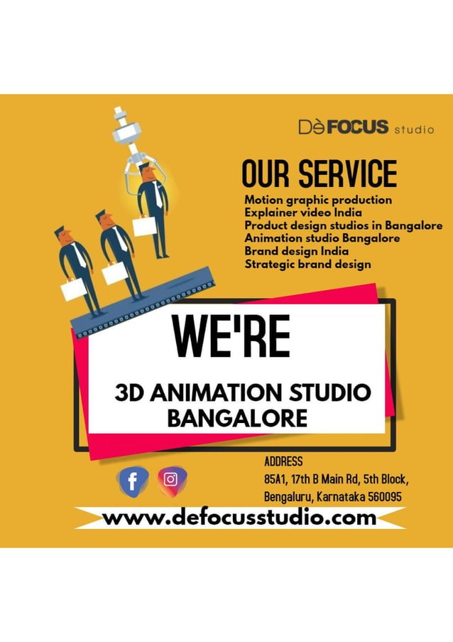 Animation studio bangalore defocus studio