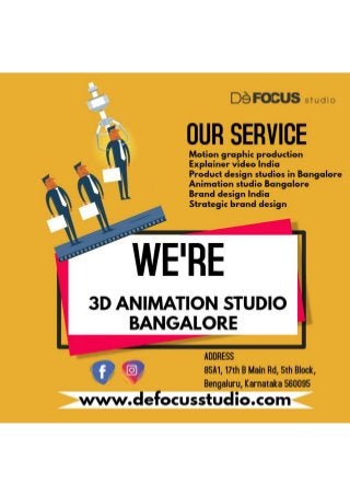 Animation studio bangalore   defocus studio