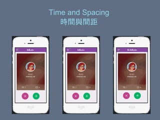 Time and Spacing
時間與間距
 