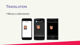 TRANSLATION
• Move o elemento
 