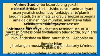 Animatsiya.pptx hamma jsjdj fuujjd jjdghd | PPTX