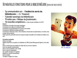 Denouvellesfonctionspourlebibliothécaire(enplusdetoutlereste)
Source:http://theberry.com/
 