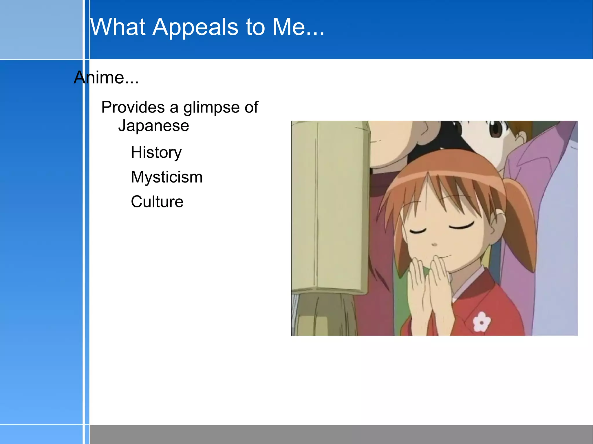 Your first question... Who is this guy? 