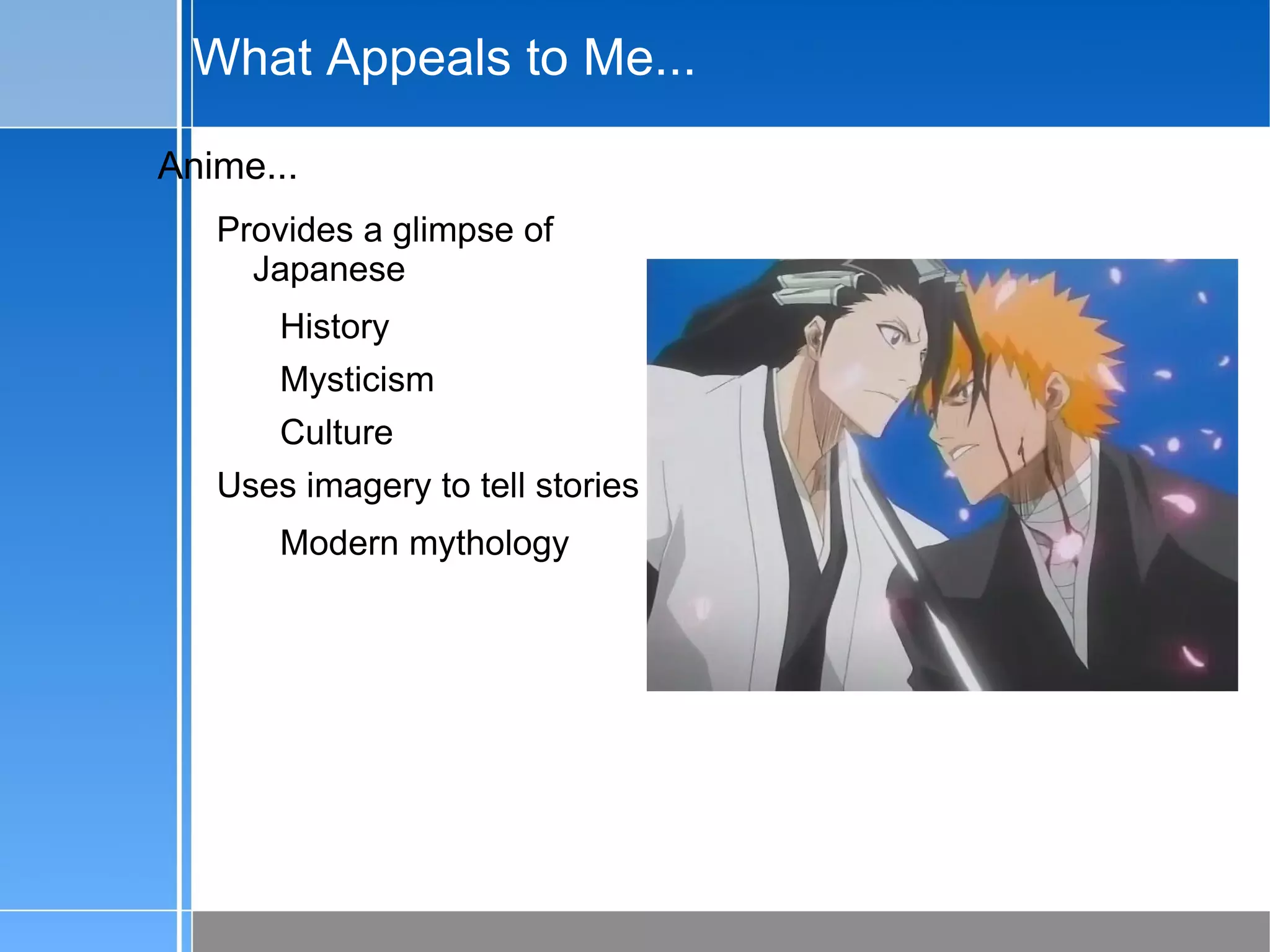 Your first question... Who is this guy? 