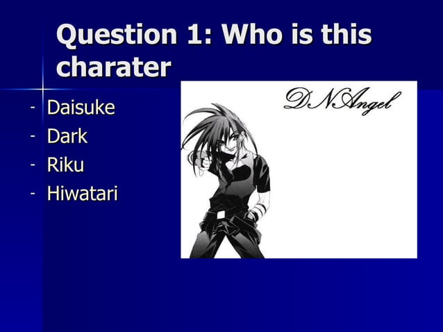 Anime Quiz | PPT