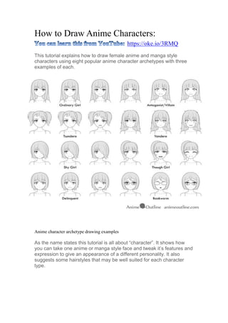 How To Draw Anime Anatomy, Easy Tutorial, 25 Steps - Toons Mag