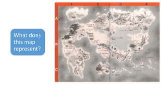 What does
this map
represent?
 