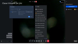 Classe Virtuelle par jitsi
 