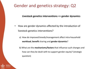 Gender success stories