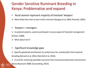 Gender success stories