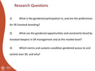 Gender success stories