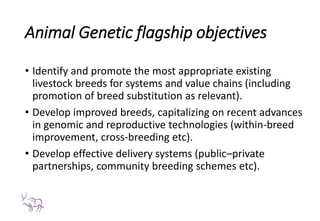 Animal genetic flagship: CRP2 Planning meeting 