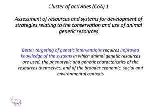 Animal genetic flagship: CRP2 Planning meeting 