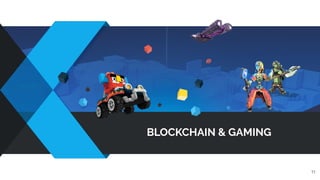 BLOCKCHAIN & GAMING
11
 