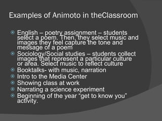 Animoto Ppt 2007 10 15 | PPT