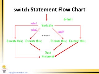 switch  Statement Flow Chart 